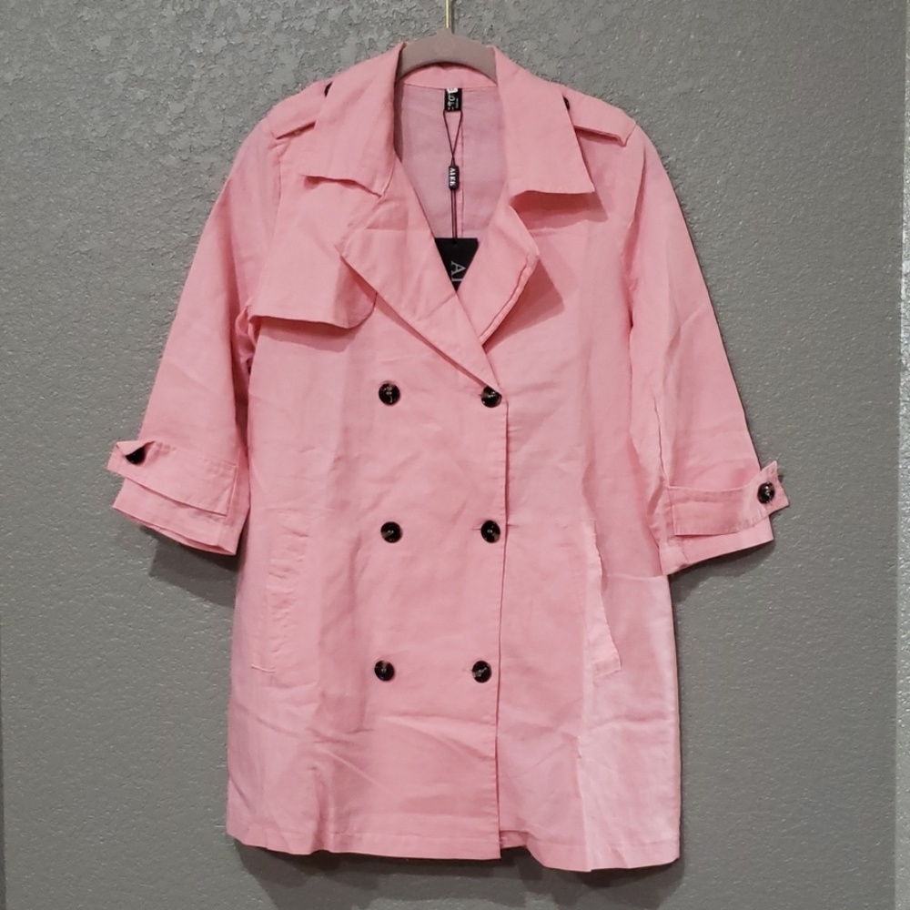Double breast military style jacket/blazer size M